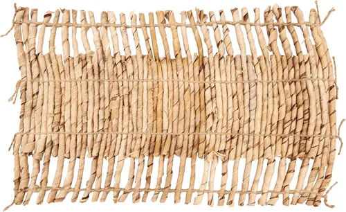 Miniatura 6 de SARO LIFESTYLE Manggar - Manteles individuales tejidos de coco (juego de 4) – Diseño de fibra natural tejida a mano para comedor, entretenimiento