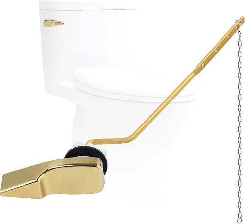 Miniatura 14 de Kit de reemplazo de mango de inodoro de metal universal Hygie Rinse de 2 piezas - Montaje lateral compatible con American Standard/Mansfield/Gerber