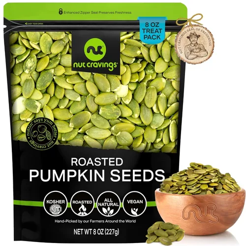 Miniatura 25 de NUT CRAVINGS - Granos de semillas de girasol crudas para comer, sin sal, sin cáscara, (16 onzas - 1 libra) empaquetadas frescas en bolsa resellable