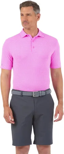 Miniatura 6 de IBKUL Polo de manga corta para hombre con protección solar UPF 50+ Icefil Cooling Tech Mini Check 94754