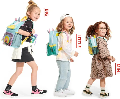 Miniatura 134 de Skip Hop - Mochila para preescolar, colección Zoo, para niños pequeños de 3 a 4 años, diseño de llama