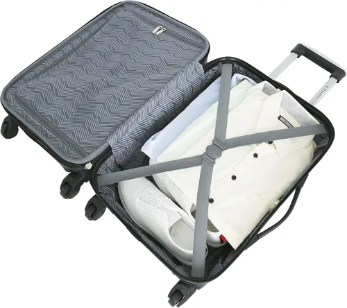 Miniatura 5 de Travelers Club Sky+ - Juego de equipaje, Fucsia