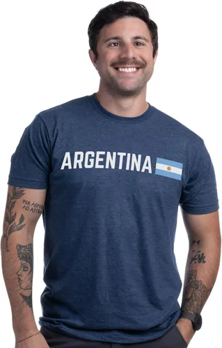 Miniatura 2 de Naciones del Mundo Camiseta Unisex con Símbolo de Bandera de Orgullo Nacional y Escudo para Hombres o Mujeres