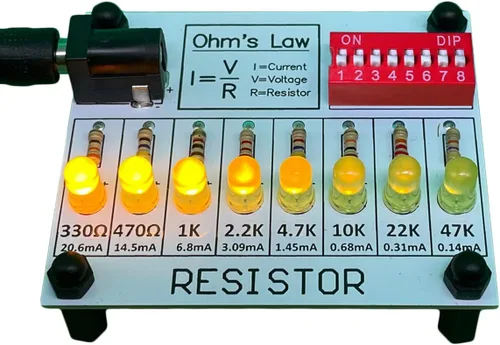 Miniatura 4 de Kit de práctica de soldadura, tablero de entrenamiento de electrónica de aprendizaje