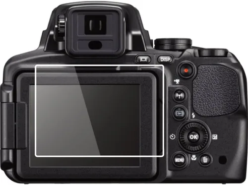 Foto&Tech 2 juegos de protectores de pantalla LCD HD transparentes compatibles con Nikon COOLPIX P900, monitor LCD de cámara, sin burbujas,