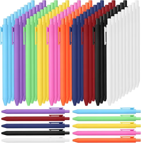 Miniatura 8 de Teling 100 bolígrafos inspiradores a granel motivacionales a granel con frases divertidas, regalos de agradecimiento positivos para adultos