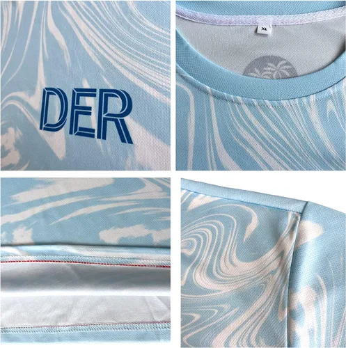Miniatura 5 de Camiseta personalizada de manga larga para baloncesto y fútbol para adultos y niños
