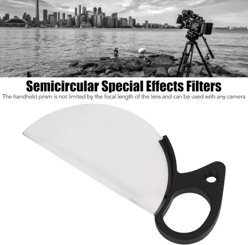 Miniatura 3 de Filtro de caleidoscopio sutil de mano de 3.150 in, Filtro de efectos especiales para, Prisma de vidrio óptico, Dioptría de mano de cierre de efectos