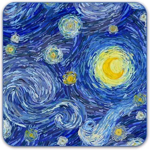 Miniatura 25 de Alfombrilla de mouse cuadrada impermeable de alta calidad, base de goma antideslizante, 9 x 9 pulgadas (negro)