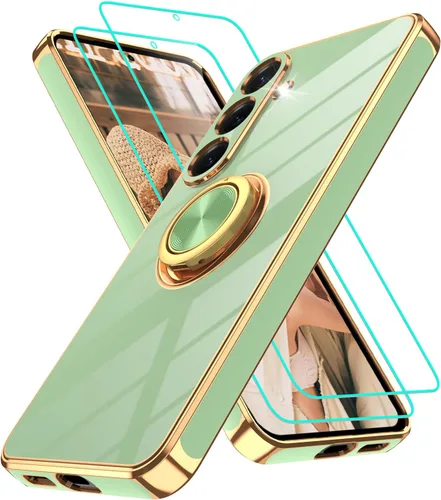 Miniatura 82 de Gritup Funda para Samsung Galaxy A14 5G: Funda Samsung A14 con 2 Protectores de Pantalla, Soporte de Anillo con Rotación 360°, Soporte Magnético