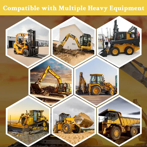 Miniatura 7 de Juego maestro de llaves de equipo pesado, llaves de construcción para Cat Caterpillar 5P8500 John Deere AT195302 Komatsu 787 Volvo 777 Bobcat D250