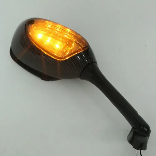 Miniatura 9 de TCT-MOTORPARTS Espejos de retrovisor de carbono con señal de giro LED Compatible con Suzuki GSXR1000 2005-2016; GSXR600/ GSXR750 2006-2025