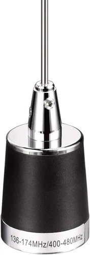 Miniatura 6 de Bingfu Antena de radio móvil VHF UHF 144/430MHz Banda dual 136-174MHz 400-470MHz Radio jamón para vehículo Antena de montaje NMO para coche, camión
