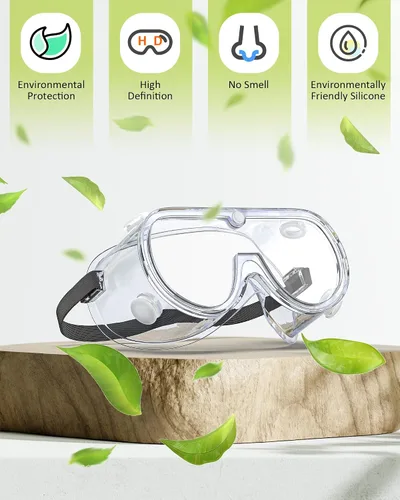 Miniatura 5 de Gafas de seguridad antivaho con ventilación indirecta para laboratorio sobre lentes