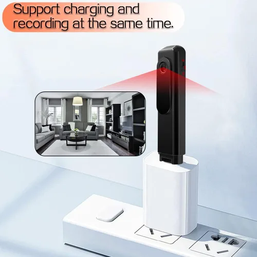 Miniatura 5 de 1080P HD Mini cámara de bolsillo grabadora de vídeo soporte Loop grabación de video, grabación de audio solamente, tarjeta de memoria de 32 GB