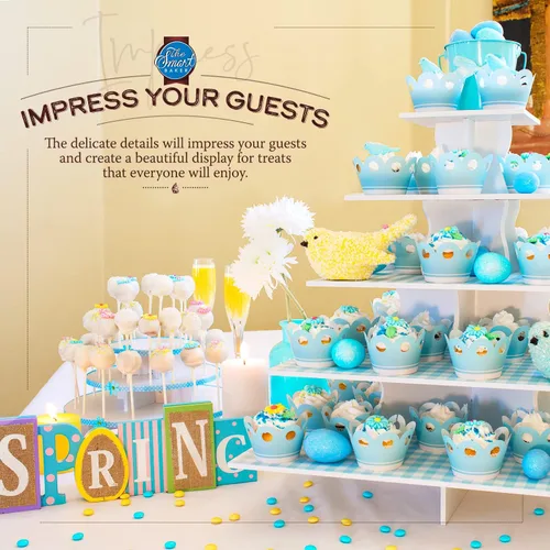 Miniatura 2 de Molde redondo para torre de cupcakes The Smart Baker, Blanco