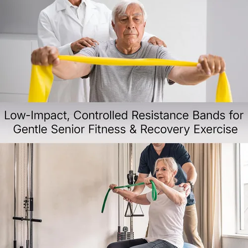 Miniatura 3 de Bandas de ejercicio, juego de 6 bandas de resistencia para entrenar, juego de bandas de dominadas, equipo de entrenamiento en casa, guía