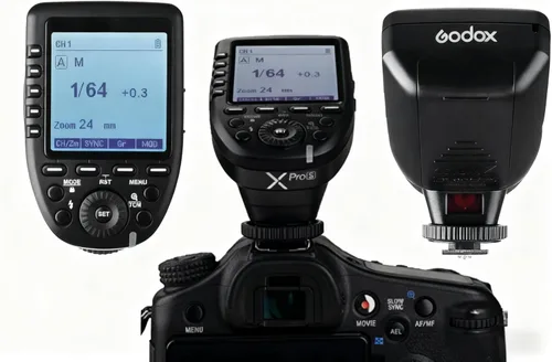 Miniatura 2 de Godox XPro-S Compatible con Sony TTL Transmisor de Flash Inalámbrico Trigger 1/8000s HSS TTL-Convert-Manual Función Gran Pantalla LCD Diseño