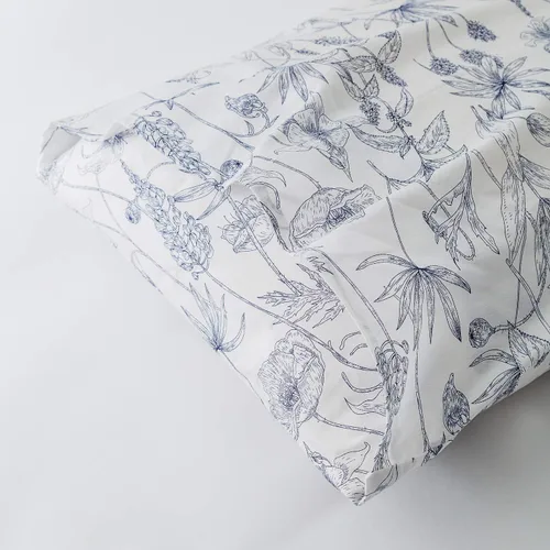 Miniatura 6 de Susybao - Juego de funda de plumón de 3 piezas 100 % algodón natural. Tamaño King Queen Juego de ropa de cama estampada en colores. 1 funda