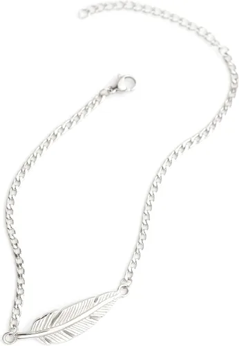 Miniatura 3 de Baronyka Men's Handcrafted Anklet, Wax Cord, Stainless Steel, Adjustable Length, Durable for Everyday Wear and Modern Look