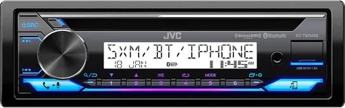Miniatura 2 de JVC KD-T92MBS Marine/Powersports Radio CD Receptor incluido con SXV300M1 Receptor de radio satelital con antena marina/RV