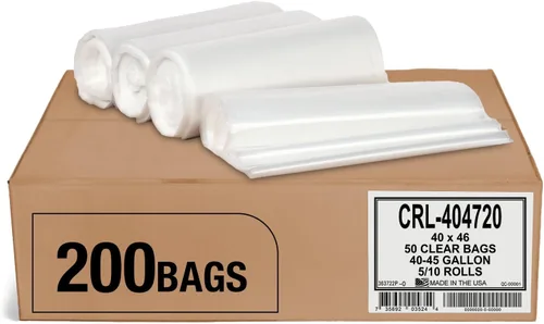 Miniatura 13 de Aluf Plastics RL-3339XH - Bolsas de basura negras resistentes de 33 x 39 pulgadas, 1.5 mil de grosor, capacidad de 33 galones (100 unidades)