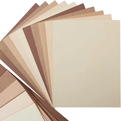 Miniatura 13 de 30 hojas de papel de cartulina de tonos de color 250GSM de 8.5x11 pulgadas, papel grueso para tarjetas de cumpleaños, invitaciones y manualidades