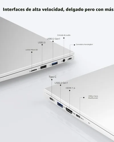 Miniatura 4 de NIMO Portátil IPS FHD de 15.6 pulgadas, 8 GB de RAM 256 GB SSD AMD Ryzen 5 (Beat i5-1135G7, 4 núcleos hasta 3.7 GHz), computadora estudiantil con 2