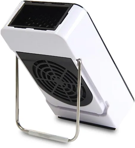 Miniatura 4 de Calentador de ahorro de energía de seguridad Mini sala portátil Oficina Escritorio Calentador de ventilador eléctrico Calentador de aire (rosa)