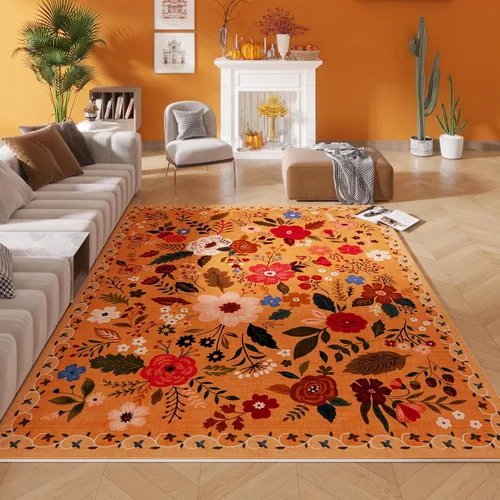 Miniatura 10 de Rugcomf Alfombra Pasillera para Pasillos Alfombra de Cocina Antideslizante 2'6'' x 8' Alfombras Pasilleras Lavables con Respaldo de Goma Alfombra