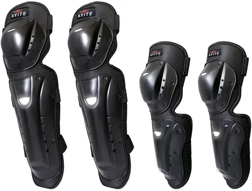 Miniatura 6 de Accesorios para motocicleta, coderas y rodilleras y protector de pecho, equipo de motocross para hombres y mujeres, equipo para bicicleta de tierra