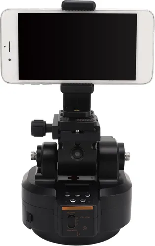 Miniatura 6 de Cabezal de trípode, cámara panorámica de 360° con tornillo de 1/4 pulgadas, orificio de tornillo de 1/4 pulgadas, para teléfonos móviles, micro