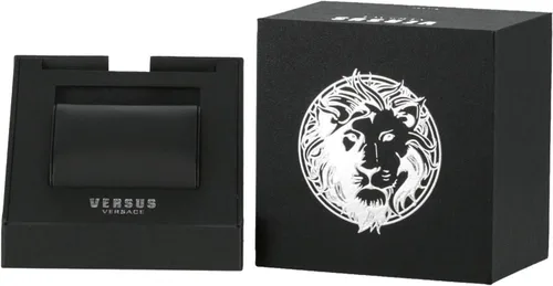 Miniatura 4 de Versus Versace Star Ferry Collection Reloj de lujo para mujer con una pulsera de oro rosa con una caja de oro rosa IP y esfera marrón, Marrón, Star