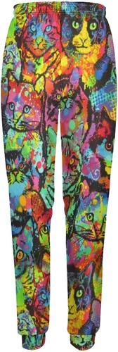 Miniatura 6 de Rainbow Cats Casual Sweatpants for Women High Waisted Jogger Pants Sport Trousers with Pockets