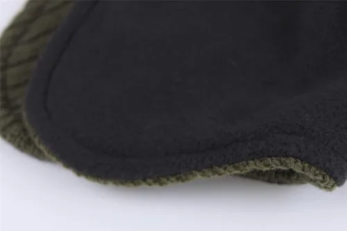 Miniatura 6 de Connectyle Gorro de invierno cálido para hombre, con forro polar y orejera, gorro diario