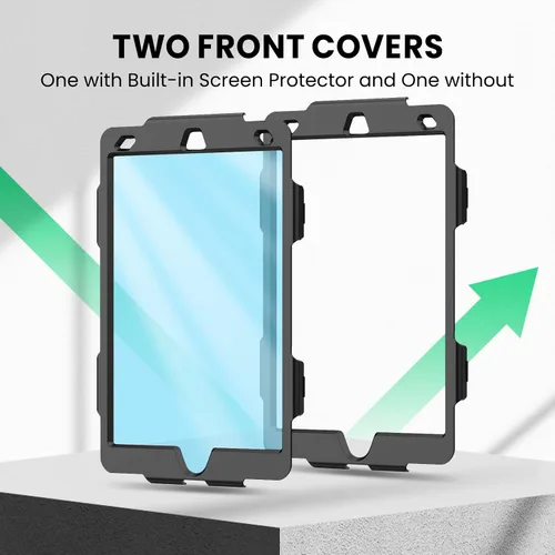 Miniatura 8 de SEYMAC Funda para iPad de 9ª/8ª/7ª Generación Estuche 10.2" 2021-2019, Funda Protectora de Cuerpo Completo Resistente a Prueba de Golpes de Servicio