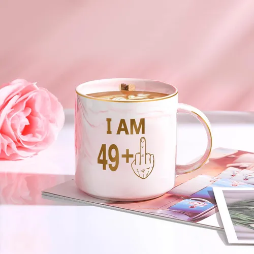 Miniatura 3 de Regalos de cumpleaños número 50 para ella, decoraciones divertidas y felices para el cumpleaños número 50 para mujeres, regalos de 50 años