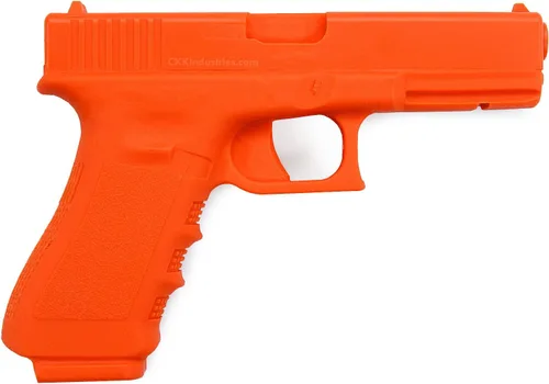 Miniatura 2 de American Safety Trainers - Compatible con modelos Glock - Pistolas de entrenamiento de polímero sólido no funcionales - Naranja brillante - EE.UU.