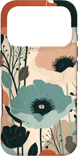 Miniatura 29 de Funda para iPhone 11 Pro Max Minimal Poppy Flower Boho Floral Cute Aesthetic