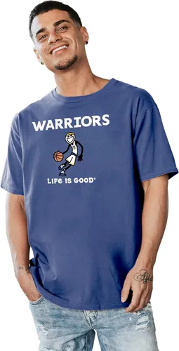 Miniatura 4 de Blue 84 NBA - Camiseta unisex para adultos, con licencia oficial de la NBA, Life is Good, color del equipo de baloncesto Jake