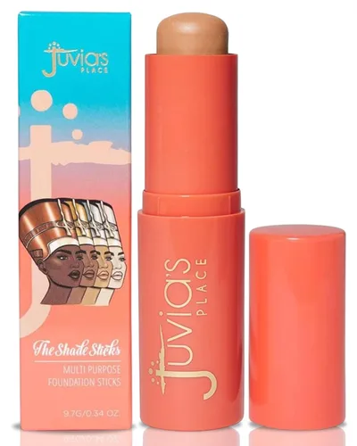 Miniatura 9 de Juvia's Place The Shade Stick Foundation Aberdeen - Muy ligera con matiz neutro para tonos de piel claros a claros, cobertura para base, corrector