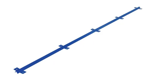 Miniatura 2 de Vestil V-Track Grúa de pórtico V-Groove Track, 120 pulgadas, azul