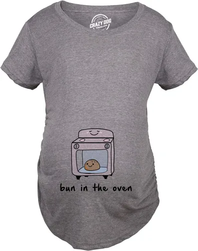 Miniatura 2 de Maternity Secret Hideout Baby Peeking - Camisa de maternidad divertida para embarazadas