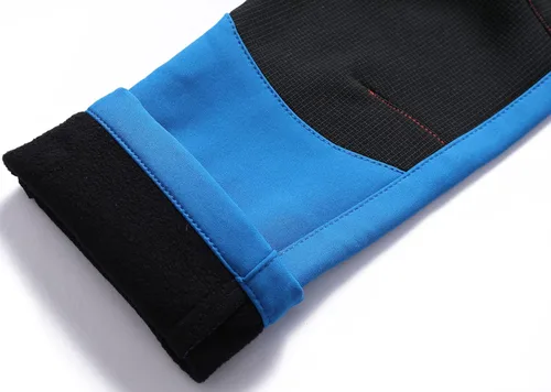 Miniatura 6 de Lelaki Pantalones de esquí de nieve impermeables para niños, pantalones de senderismo para exteriores, pantalones cálidos con forro polar
