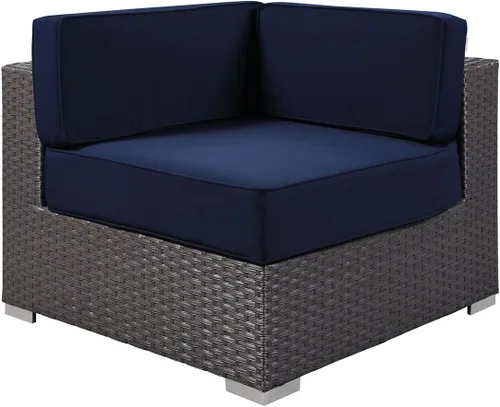 Miniatura 7 de Modway - Sillón para exteriores Lienzo toscano