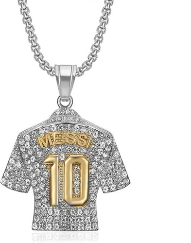 Number 10 Soccer Jersey Pendant, No. 10 Jersey Soccer Necklace for Men, Number 10 Football Necklace Soccer Charm Jewelry, Rock Soccer Jersey