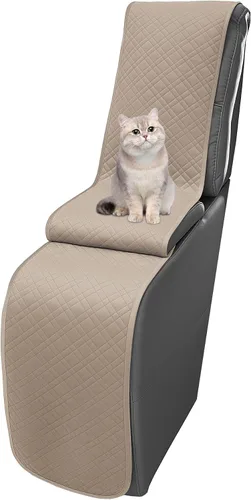 Miniatura 59 de Fundas de terciopelo 10% impermeables para sofá modular reclinable en forma de L, 1 pieza, fundas acolchadas para sofá reclinable esquinero, juego