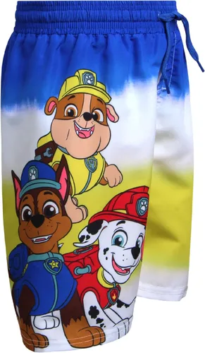 Miniatura 4 de Nickelodeon Paw Patrol - Traje de baño para niños Chase Marshall Rubble TMNT UPF 50+ - Pantalones cortos de natación para niños pequeños y niños