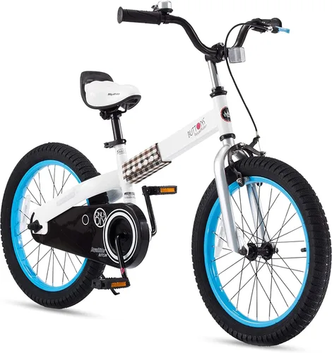 Miniatura 15 de Royalbaby Bicicleta Cubetube para niños de 3 a 9 años, bicicleta para niños pequeños de 12, 14, 16, 18 y 20 pulgadas, con ruedas de entrenamiento