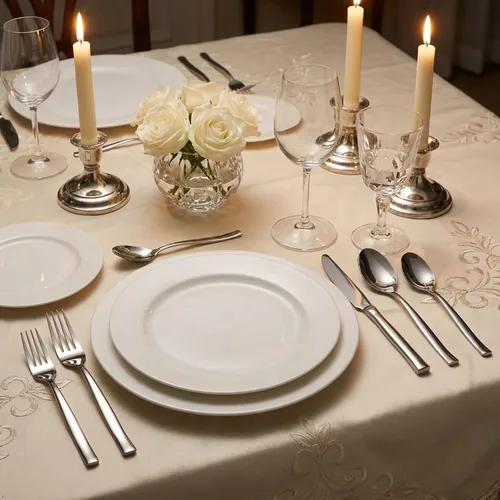 Miniatura 8 de 12 cucharas de cena de acero inoxidable